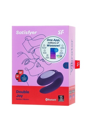 Satisfyer Double Joy (управление со смартфона) - парный вибратор
